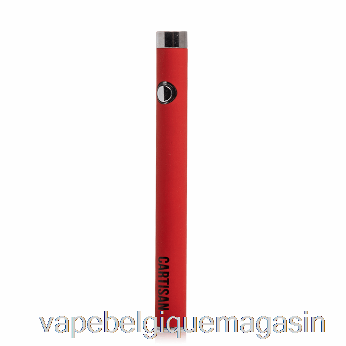 Vape Belgique Cartisan Slim Bouton 280 510 Batterie Rouge